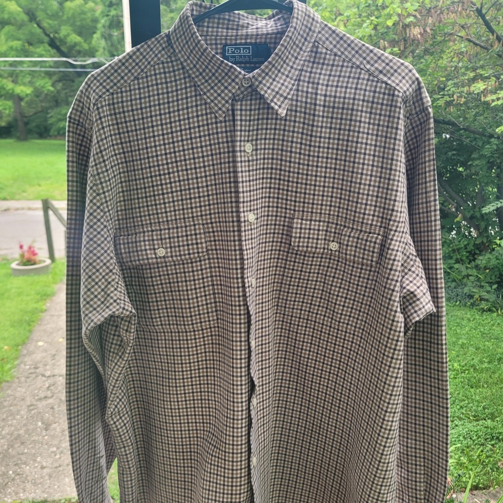 Polo Ralph Lauren Men's Long Sleeve Cotton Size XL